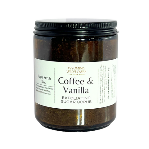 Coffee & Vanilla Exfoliating Sugar Scrub