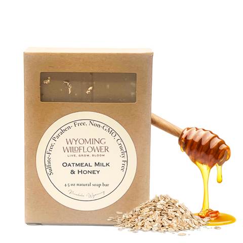 Oatmeal Milk & Honey Natural Soap Bar