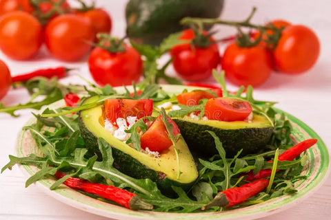 Avocado Boat Recipe- Vegan Approved! Add Chicken or Tuna for you meat lovers out there!
