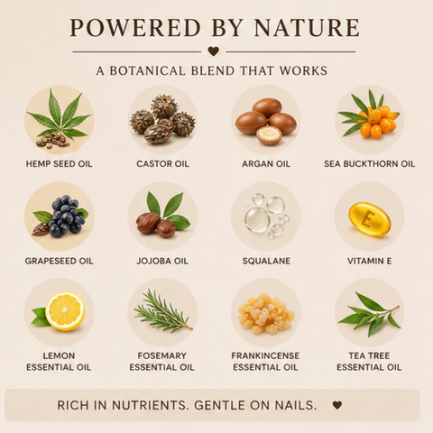 Nail Growth Oil- Grow, Strengthen, Restore