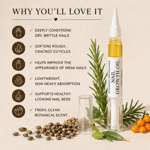 Nail Growth Oil- Grow, Strengthen, Restore