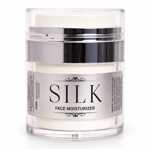 SILK Face Moisturizer- Lightweight Daily Hydration Cream