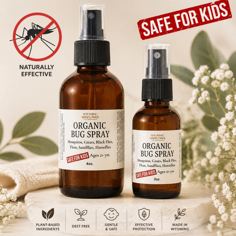 Bug Spray- Organic, Toxin-free, Deet-Free