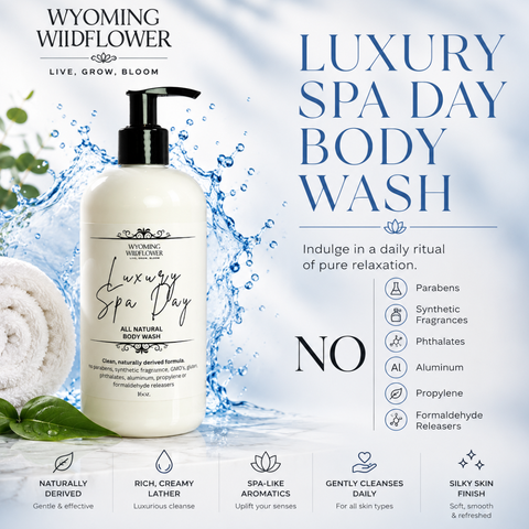Natural Body Wash | Luxury Spa Day- Nourish & Cleanse Skin