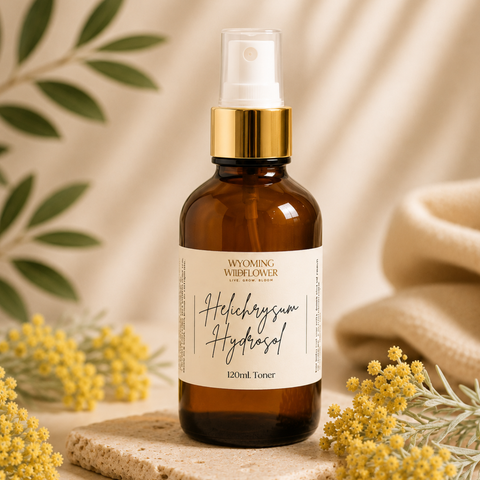 Helichrysum Hydrosol Toner- Reduce Redness & Barrier Health