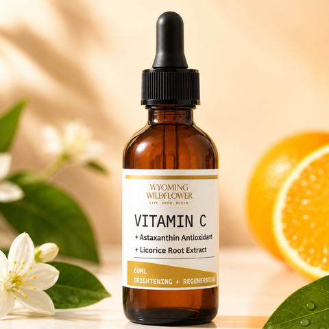 Vitamin C + Licorice Root + Astaxanthin Antioxidant Serum