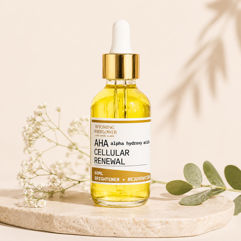 AHA Cellular Renewal Serum- Alpha Hydroxy Acids for Smooth Skin