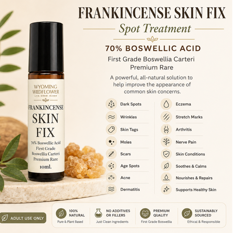 Frankincense Skin Fix- 70% Boswellic Acid Treatment Oil