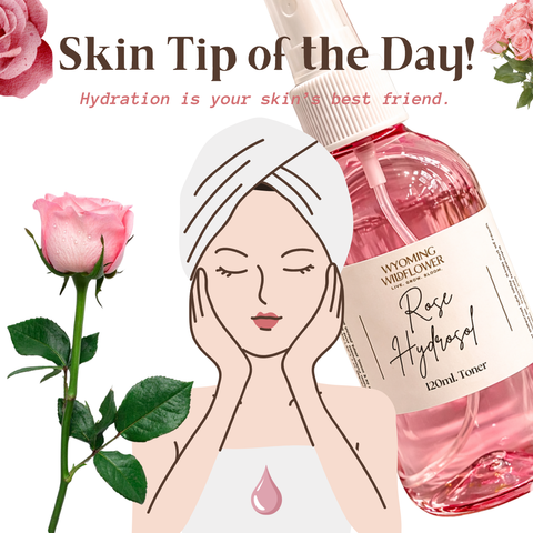 Bulgarian Rose Hydrosol Toner- Tighten & Hydrate Skin