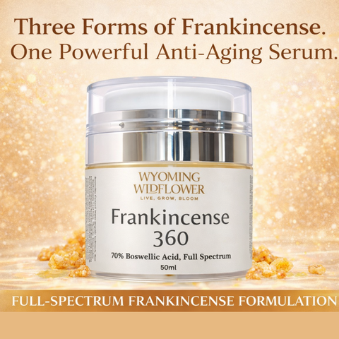 Frankincense 360 Moisturizer- 70% Boswellic Acid, Full Spectrum