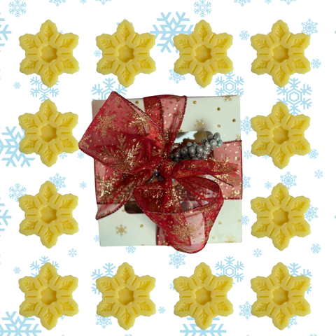 Winter Wishes Lotion Snowflakes- 12 per Box,  Peppermint Vanilla