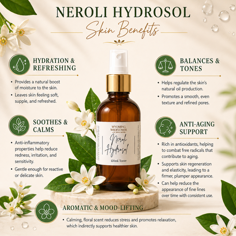 Neroli Hydrosol Toner- Plump, Balance & Tone