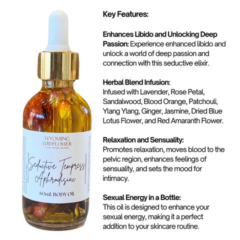 Seductive Temptress Aphrodisiac Body Oil