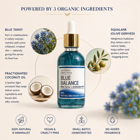 Blue Balance Calming Facial Oil- Redness & Irritation Support