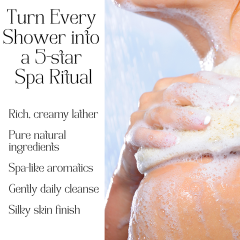 Natural Body Wash | Luxury Spa Day- Nourish & Cleanse Skin