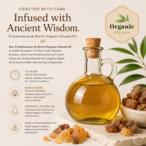 Frankincense & Myrrh Organic Infused Oil