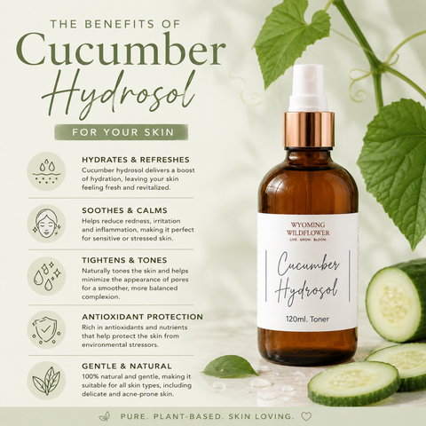 Cucumber Hydrosol Toner- Refreshing Hydration
