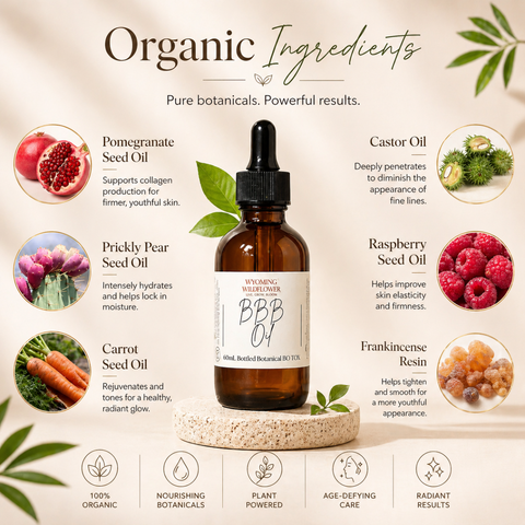 BBB Botanical Facial Oil- Clarifying & Nourishing Skin Blend