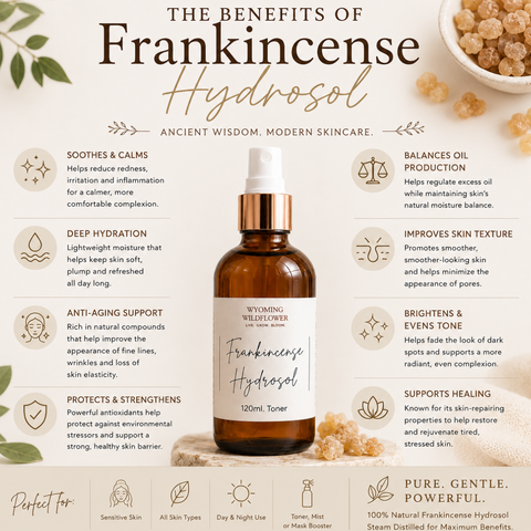 Frankincense Hydrosol Toner- Cell Turnover & Rejuvenation