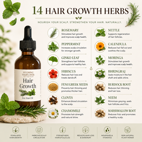 Hair Growth Oil with Vegan Keratin & Batana Herbal Oil Blend