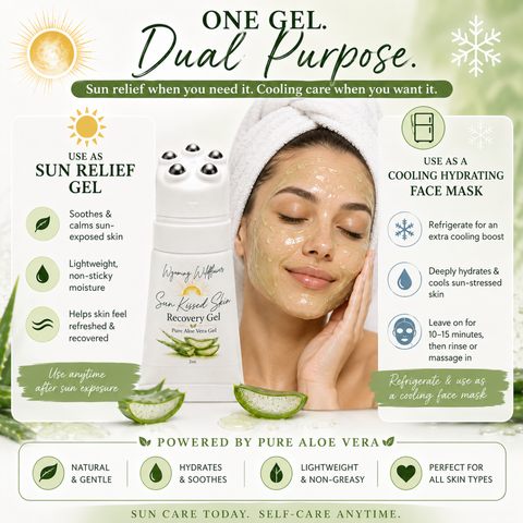 Sun Kissed Skin Recovery Gel- Pure Aloe Vera