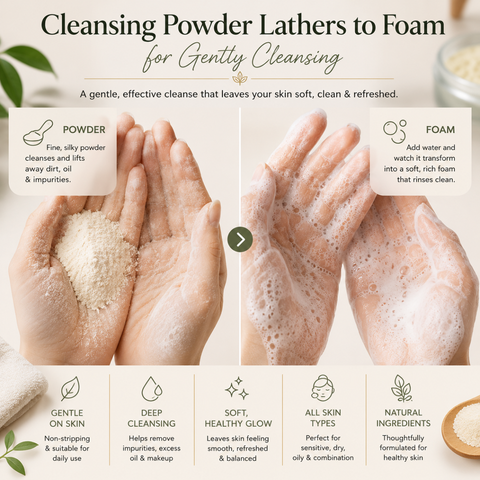 Pineapple Enzyme Cleansing Powder- Gentle Exfoliating Cleanser