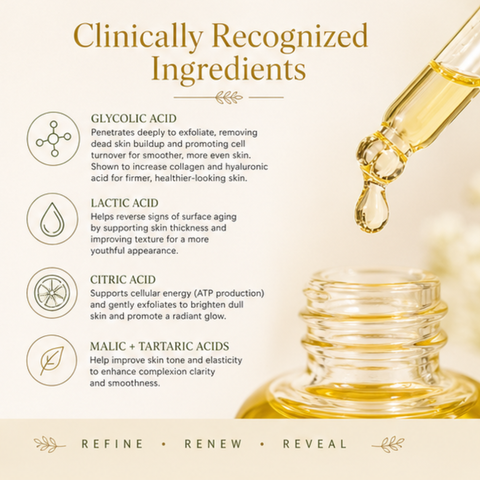 AHA Cellular Renewal Serum- Alpha Hydroxy Acids for Smooth Skin