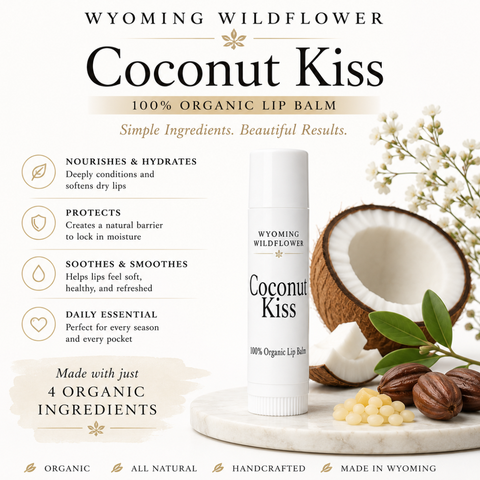 Coconut Kiss Organic Lip Balm