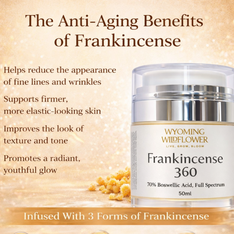 Frankincense 360 Moisturizer- 70% Boswellic Acid, Full Spectrum