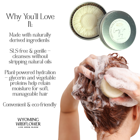 Shampoo Bar- Luxury Spa Day- Naturally Derived Hair Cleanse