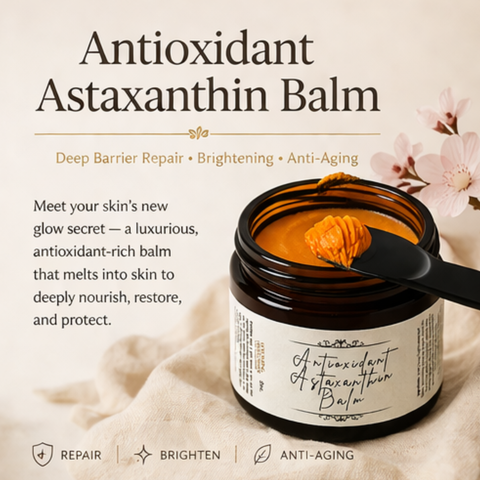 Antioxidant Astaxanthin Balm for Skin Protection & Radiance