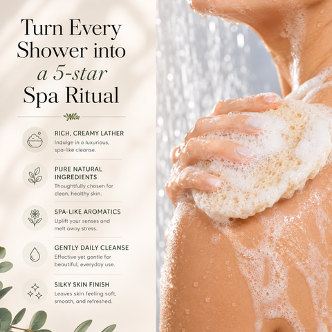 Natural Body Wash | Luxury Spa Day- Nourish & Cleanse Skin