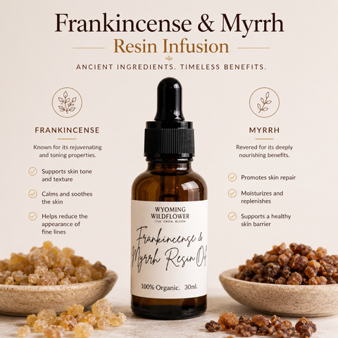 Frankincense & Myrrh Organic Infused Oil