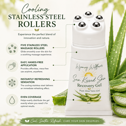 Sun Kissed Skin Recovery Gel- Pure Aloe Vera