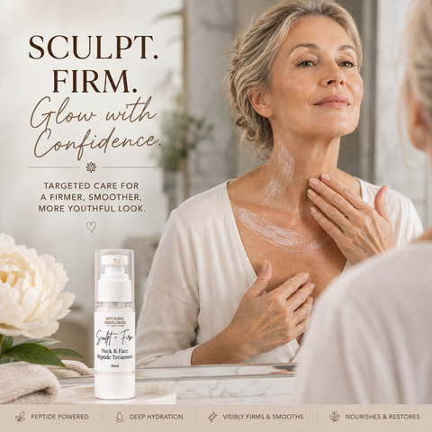 Sculpt + Firm Neck & Face Cream |  Advanced Peptide Anti-Aging Treatment