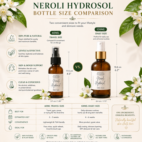 Neroli Hydrosol Toner- Plump, Balance & Tone