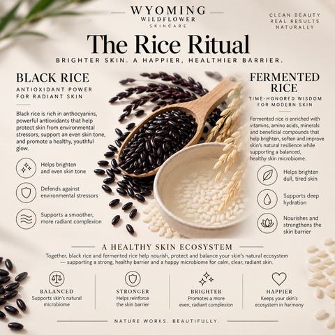 Black Rice + Fermented Rice Toner Pads- Brightening & Hydration- 60 Count