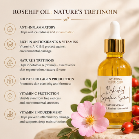 Bakuchiol & Squalane Serum- Natural Retinol Alternative