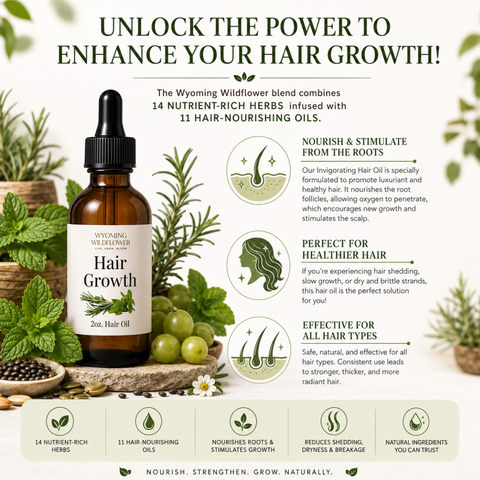 Hair Growth Oil with Vegan Keratin & Batana Herbal Oil Blend