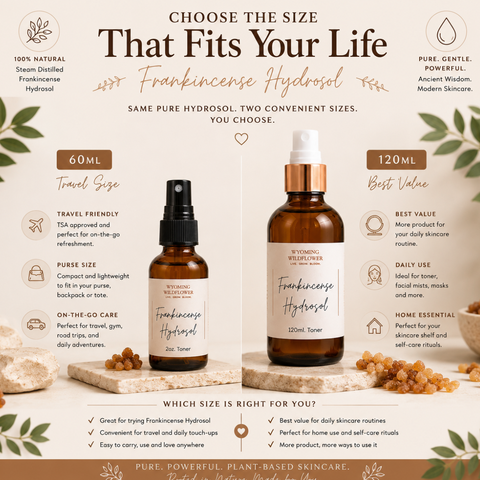Frankincense Hydrosol Toner- Cell Turnover & Rejuvenation