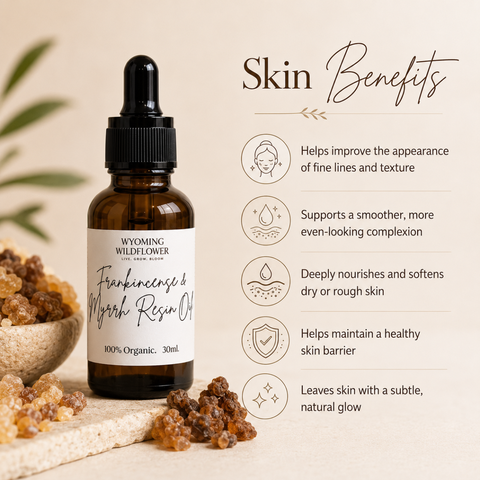 Frankincense & Myrrh Organic Infused Oil