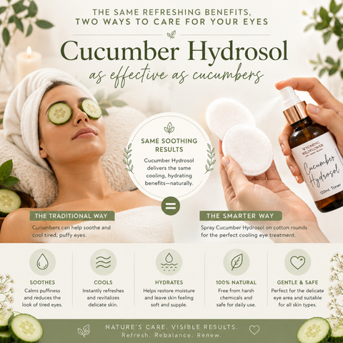 Cucumber Hydrosol Toner- Refreshing Hydration