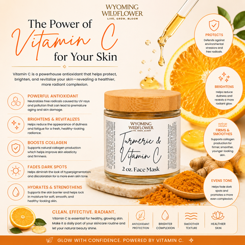 Turmeric & Vitamin C Face Mask