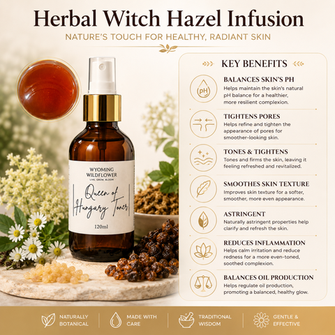 Queen of Hungary Toner- Elixir of Youth Herbal Mist