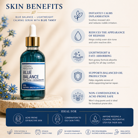 Blue Balance Calming Facial Oil- Redness & Irritation Support