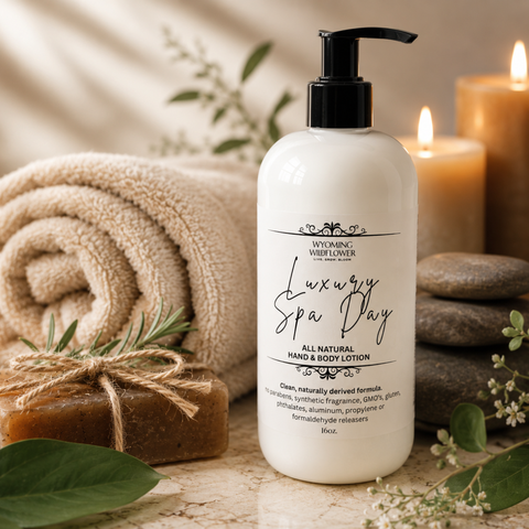 Natural Body Lotion | Luxury Spa Day- Aloe & Squalane