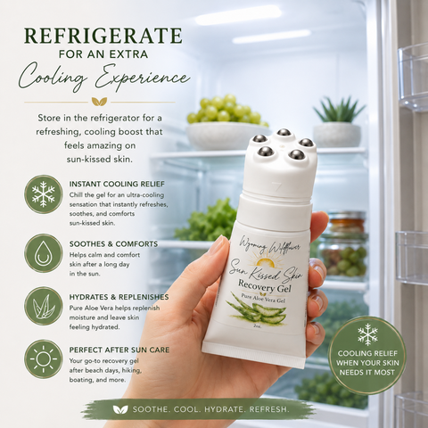 Sun Kissed Skin Recovery Gel- Pure Aloe Vera