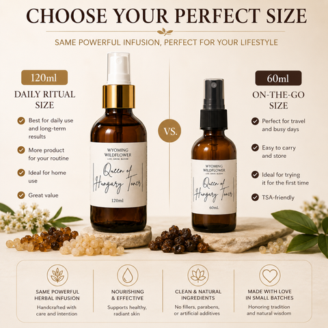 Queen of Hungary Toner- Elixir of Youth Herbal Mist