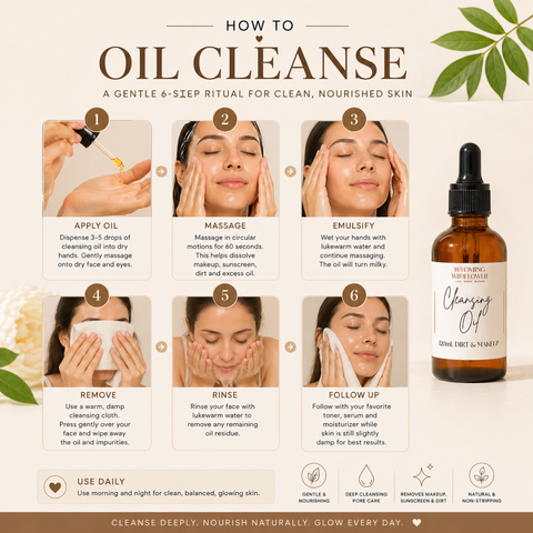 Cleansing Oil & Makeup Remover- Gentle Natural Cleanse