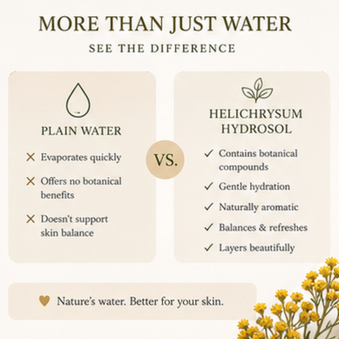 Helichrysum Hydrosol Toner- Reduce Redness & Barrier Health